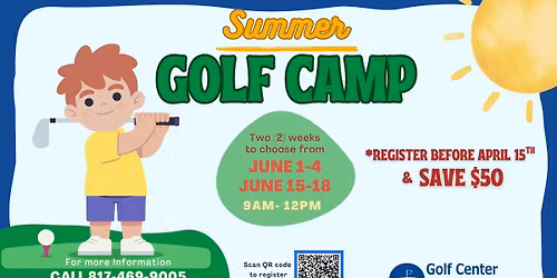 JUNIOR GOLF SUMMER CAMP