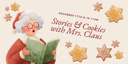 Stories & Cookies with Mrs. Claus