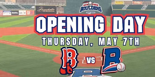 NY Boulders - 2026 Opening Day