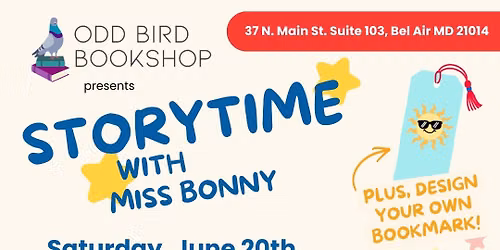 Storytime with Miss Bonny