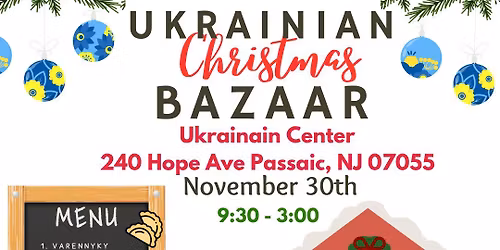 Ukrainian Christmas Bazaar