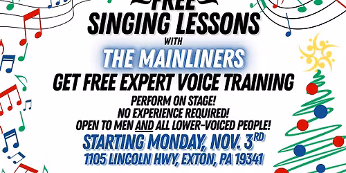 Free Singing Lessons!