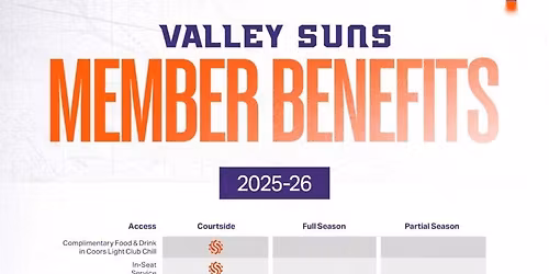 Valley Suns at San Diego Clippers at Frontwave Arena