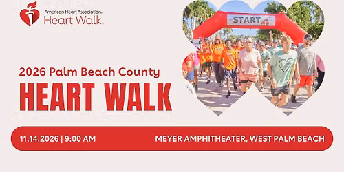 Palm Beach County Heart Walk