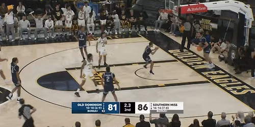 Old Dominion Monarchs vs. Southern Miss Golden Eagles