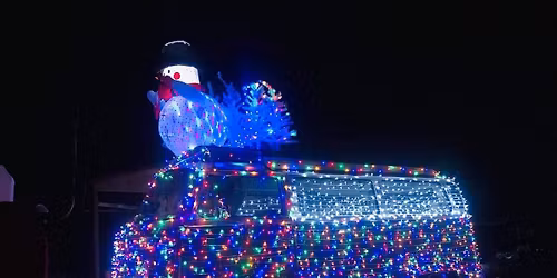 parade illumin\u00e9 de No\u00ebl 