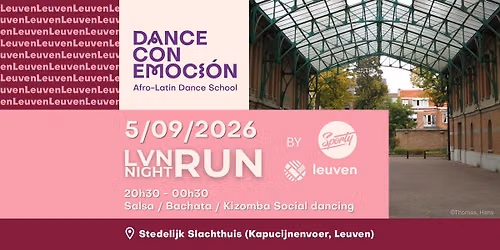 Dance con Emoci\u00f3n at the Leuven Night Run