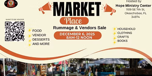 Market Place- Rummage & Vendors Sale
