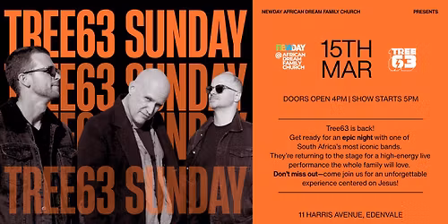 Tree63 Sunday Concert Edenvale 15 March 2026