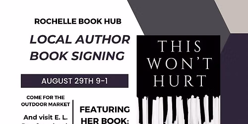 Rochelle Book Hub Book Signing