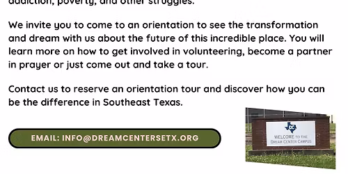 Orientation Tour