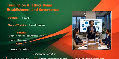 Training on AI Ethics Board Establishment and Governance