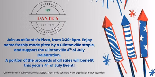Dante\u2019s Supporting Clintonville July 4th Celebration