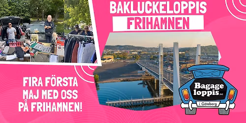 Bagageloppis Frihamnen 1 MAJ
