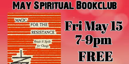 May Spiritual Bookclub!