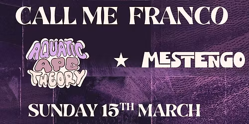 UoB Photography Fundraiser - Call Me Franco + Mestengo