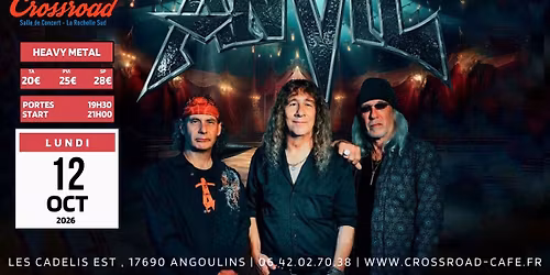 CONCERT | ANVIL \u00d7 1\u00e8re partie | HEAVY METAL