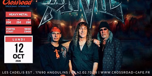 CONCERT | ANVIL \u00d7 1\u00e8re partie | HEAVY METAL