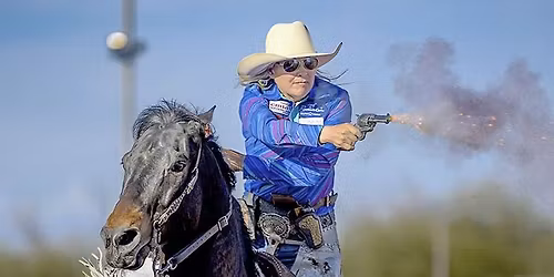 Powder Poppin Players Mounted Shooting Club first practice\/meeting!