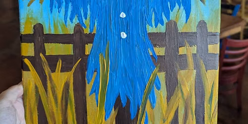 "Pumpkin Head" Kids Canvas Class