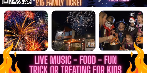 \ud83c\udf86BONFIRE & HALLOWEEN NIGHT AT THE STATION HOUSE\ud83d\udc7b\ud83c\udf83