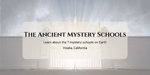 The Ancient Mystery Schools