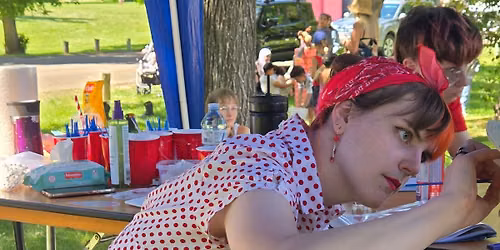 Kin Coulee Canada Day Face Painting