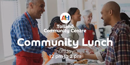 Weekly Community Lunch – Tolland Community Centre