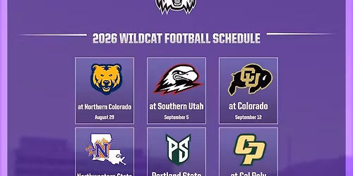 Southern Utah Thunderbirds vs. Weber State Wildcats