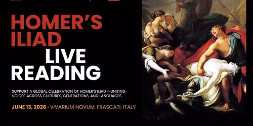 Live Reading of The Iliad in Italy