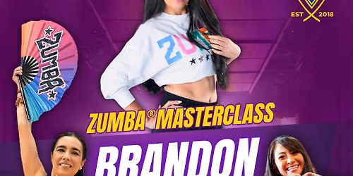 Zumba Masterclass: Brandon Dance Party! \ud83d\udc83\ud83c\udffb\ud83d\udd25 Featuring ZES Cyd + ZIN Alyssa + ZIN Lucia