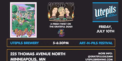 Grateful Gals - live at Artepils Festival - Utepils Brewing