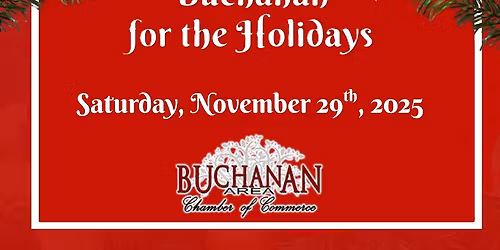 Buchanan For The Holidays 2025