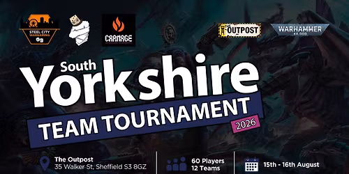 South Yorkshire Teams 2026