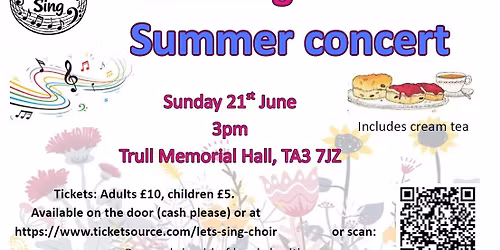'Let's Sing' Summer Concert
