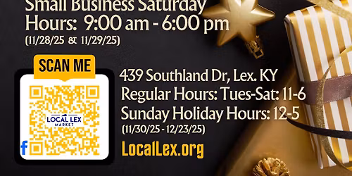 Small Business Saturday Sale