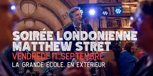 Soirée Londonienne - Matthew Street Concert 💂🎸