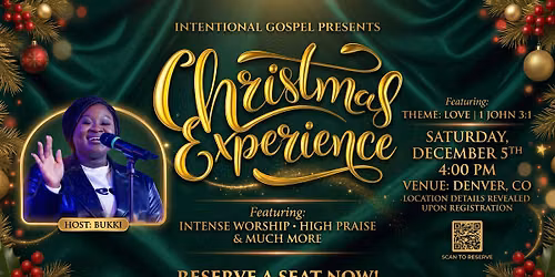 Christmas Experience with Bukki
