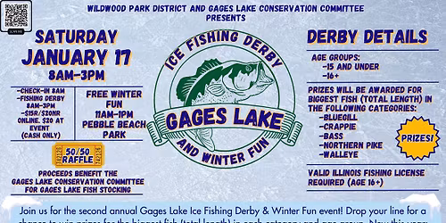 Gages Lake Ice Fishing Derby