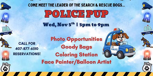 Police pup Meet & greet