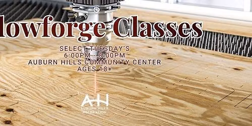 Glowforge Classes