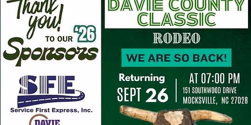 DAVIE COUNTY CLASSIC RODEO