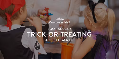 Trick-Or-Treating at Vancouver Mall