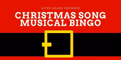 Christmas Song Musical Bingo