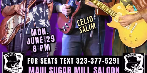 "THE BRAZILIAN BLOWOUT" - THREE BLUES GUITAR MASTERS - in Tarzana!