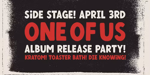 One of us- state of Grace album release show 