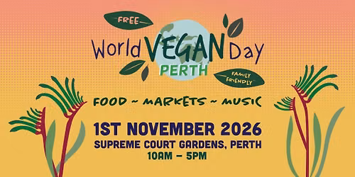 World Vegan Day Perth 2026
