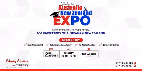 Study in Australia & New Zealand Expo