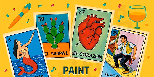 Loter\u00eda Paint & Sip @ Roxanne\u2019s Speakeasy