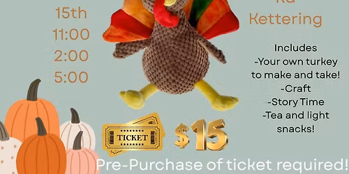 Make a friend-Tom the Turkey!